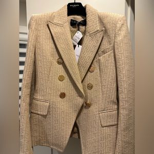 BALMAIN Nude Blazer Sz. 42/10
